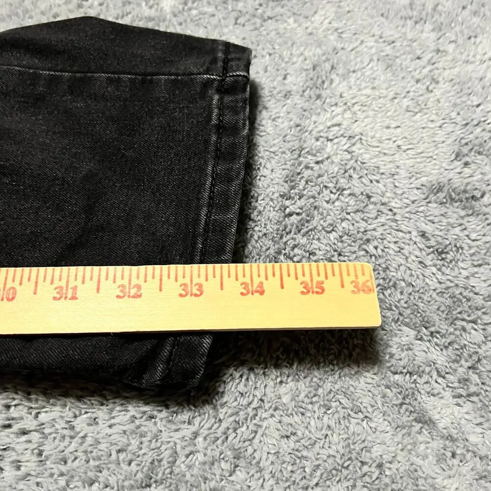 Levi’s 506 Jeans Mens 34 x34 Black Straight Fit Denim Pants
